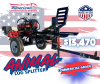 American CLS Commercial Log Splitter w/ Log Lifter- ANIMAL 1322He